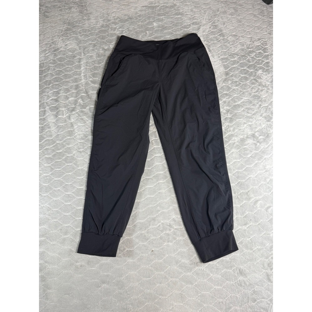 Prana Kanab Joggers Womens Medium Black Hiking Climbing Pants Activewear